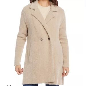 Karen Kane Notch Collar Sweater Coat